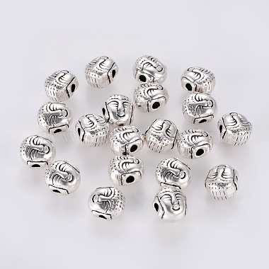 8mm Human Alloy Beads