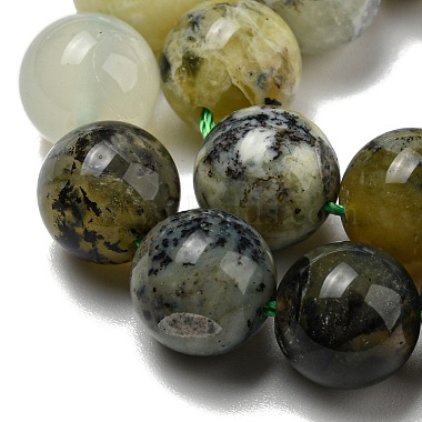 Natural Green Opal Beads Strands(G-R494-A11-04)-3