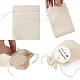 Burlap Packing Pouches Drawstring Bags(ABAG-TA0001-14)-5