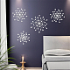 4Pcs Iron & Acrylic Wall Decorations(AJEW-WH0871-55P)-5