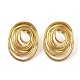 304 Stainless Steel Stud Earrings for Women(EJEW-S001-08)-1