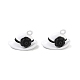 Spray Paint Alloy Pendants(ENAM-K076-34B)-1