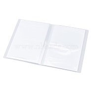 PP Plastic DIY Transparent Photo Album Scrapbooking, Clear, 28x43.7x0.35cm(AJEW-WH0223-26)