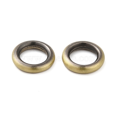 Anillos de unión de latón chapados en estante estilo tibetano(KK-Q805-19AB)-2