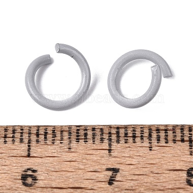 spr&uuml;hlackierte offene Biegeringe aus Eisen(IFIN-T017-04B-29)-2
