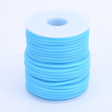 4mm DeepSkyBlue Rubber Thread & Cord