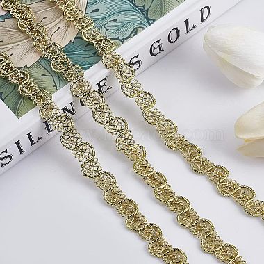 Metallic Polyester Ribbon(OCOR-WH0065-07A)-6