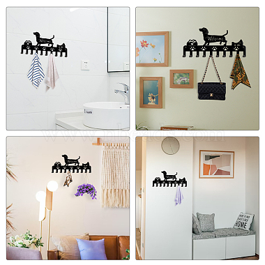 Iron Wall Mounted Hook Hangers(HJEW-WH0018-046)-6