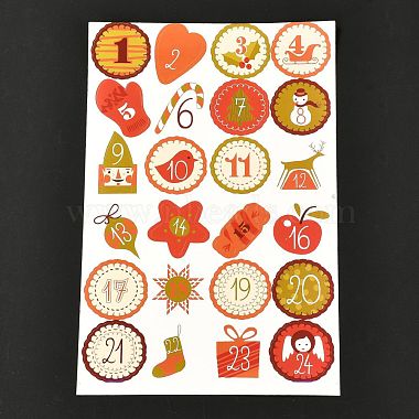 Christmas Theme Stickers(DIY-XCP0001-45)-2