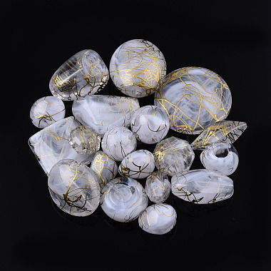 Perles acryliques d'effilage(X-DACR-S012-001)-2