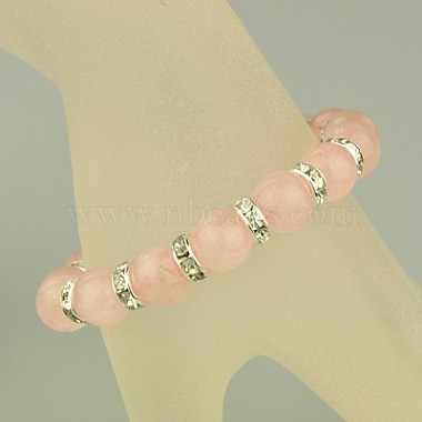 Bracelets élastiques de pierres précieuses de mode(BJEW-JB00889-03)-2