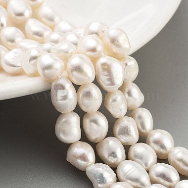 Natural Cultured Freshwater Pearl Beads Strands(PEAR-P062-26G)-2