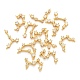 12Pcs 12 Style Brass Micro Clear Cubic Zirconia Pendants(ZIRC-LS0001-02G)-4