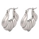 boucles d'oreilles créoles en acier inoxydable anti-ternissement 304(EJEW-K259-07P)-1