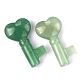 Natural Green Aventurine Carved Healing Heart Key Stone(PW-WG10303-01)-1