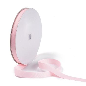 High Dense Polyester Grosgrain Ribbons, Misty Rose, 3/4 inch(19.1mm), about 100yards/roll