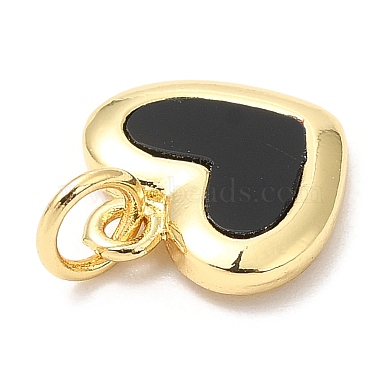 Rack Plating Brass Heart Charms(KK-A185-24G-01)-3
