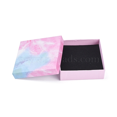 Cotton Filled Cardboard Gift Box Jewelry Set Boxes(CBOX-G018-E02)-2