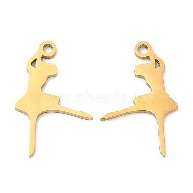 Ion Plating(IP) 316L Surgical Stainless Steel Charms for Jewelry