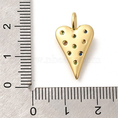 Placage de crémaillère en laiton micro pavé pendentifs en zircone cubique(KK-M296-06G)-3