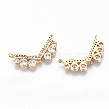 Brass Micro Pave Cubic Zirconia Charms(KK-S359-028-RS)-2