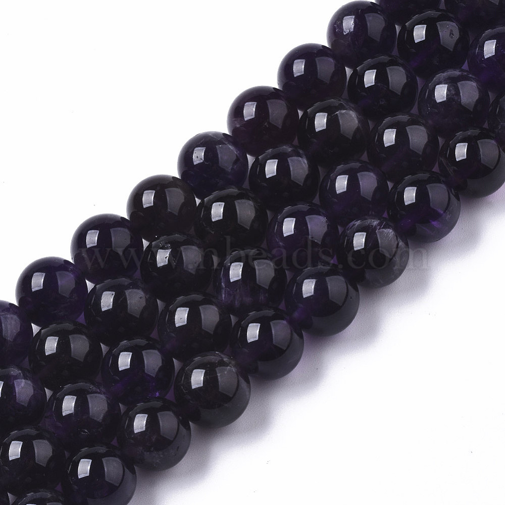 Amethyest beads Gemstone beads. 250 cts Beads A one Quality Natural Amethyest 8 inches Gemstone beads Smooth jwellery beads Pears beads