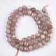 Chapelets de perles de sunstone naturelle naturelles(G-S333-6mm-038)-2