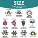 22Pcs 11 Styles Alloy Connector Charms(FIND-TA0002-29)-4