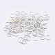 925 Sterling Silver Saw Cut Open Jump Rings(STER-F036-02S-0.9x8mm)-1