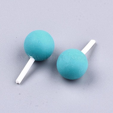 Handmade Polymer Clay 3D Lollipop Embellishments(X-CLAY-T016-82B)-3