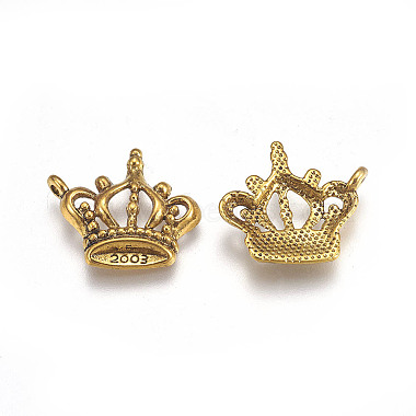 Tibetan Style Metal Alloy Crown Pendants(X-GLF10497Y-NF)-2