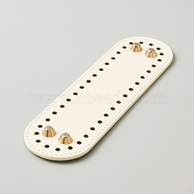 PU Leather Knitting Crochet Bags Nail Bottom Shaper Pad(FIND-WH0114-84A-02)-2