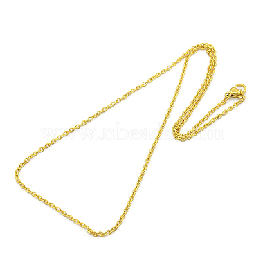 Унисекс 304 из нержавеющей стали кабельные цепи ожерелья(STAS-O037-83)-3