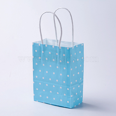 LightSkyBlue Paper Pouches