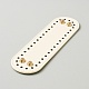 PU Leather Knitting Crochet Bags Nail Bottom Shaper Pad(FIND-WH0114-84A-02)-2