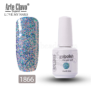 15ml Special Nail Gel, for Nail Art Stamping Print, Varnish Manicure Starter Kit, Light Blue, Bottle: 34x80mm(MRMJ-P006-D175)