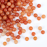 Olycraft Natural Red Aventurine Beads, Round, 8.5mm, Hole: 1.2mm, 200pcs/box(G-OC0001-26)