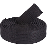 Taekwondo Belt, Martial Arts Perfomance Accessories, Black, 2800x40x5.5mm(AJEW-WH0314-341K)