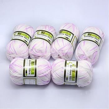 Soft Baby Yarns, with Bamboo Fibre and Silk, Slate Blue, 1mm, about 140m/roll, 50g/roll, 6rolls/box