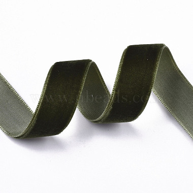 Односторонняя бархатная лента толщиной 5/8 дюйм(OCOR-R019-15.9mm-155)-2