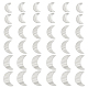 36Pcs 3 Styles Natural Shell Pendants(SHEL-GO0001-08)-1