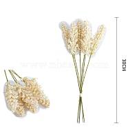 6pcs Lavender Plastic Simulation Artificial Flower, Artificial Flower for Indoor & Outdoor Decoration, White, 300x350mm(PW-WG14912-01)