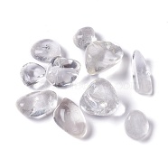 Natural Quartz Crystal Beads, Tumbled Stone, Healing Stones for 7 Chakras Balancing, Crystal Therapy, Vase Filler Gems, No Hole/Undrilled, Nuggets, 16.5~29x13.5~19x8~15mm, about 146pcs~234pcs/1000g.(G-O188-10)
