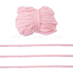 20 Yards Nylon Ribbon, Clothes Sewing, for Making Bowknot, Pink, 1/4 inch(5mm)(OCOR-TA0002-89A)