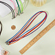 9Pcs 9 Colors Cotton Wax Cord Mask Strap Extender(AJEW-GF0007-11)-3