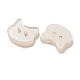 2 boutons de r&eacute;sine -hole(RE-CBA1807-03G)-2