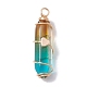 Glass Brass Pendants(PALLOY-JF02563)-3