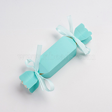 Turquoise Candy Paper Jewelry Box