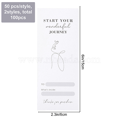 Selbstklebende Papier-Geschenkanhänger im Craspire 2 Taschen 2-Stil(DIY-CP0006-52)-2