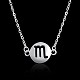 Fashion Brass Constellation/Zodiac Sign Pendant Necklaces(NJEW-BB20152)-7